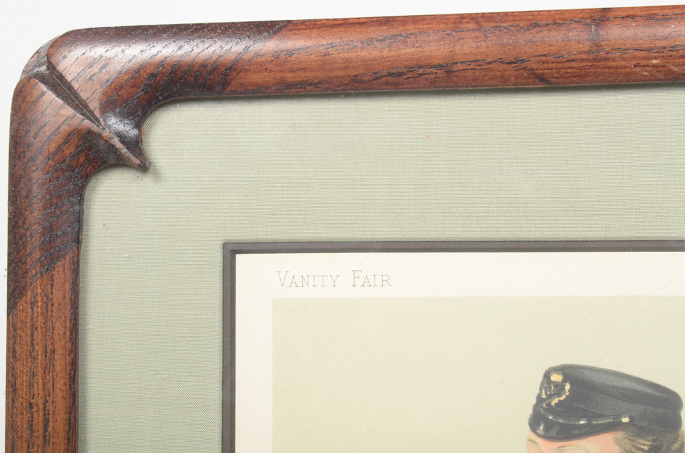 Group of Framed Vincent Brooks Day & Son Chromoithographs From Vanity Fair