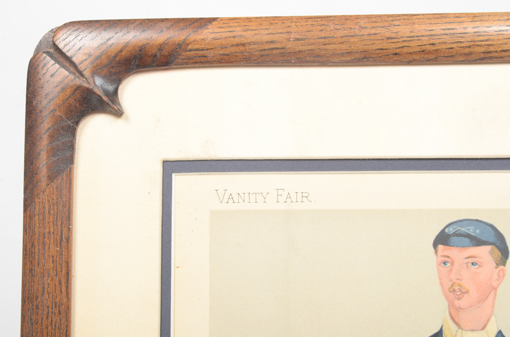 Group of Framed Vincent Brooks Day & Son Chromoithographs From Vanity Fair