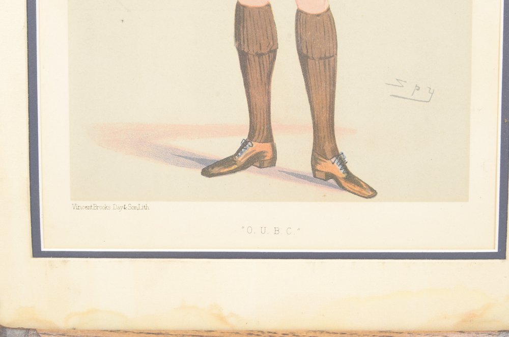 Group of Framed Vincent Brooks Day & Son Chromoithographs From Vanity Fair