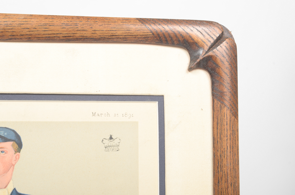 Group of Framed Vincent Brooks Day & Son Chromoithographs From Vanity Fair