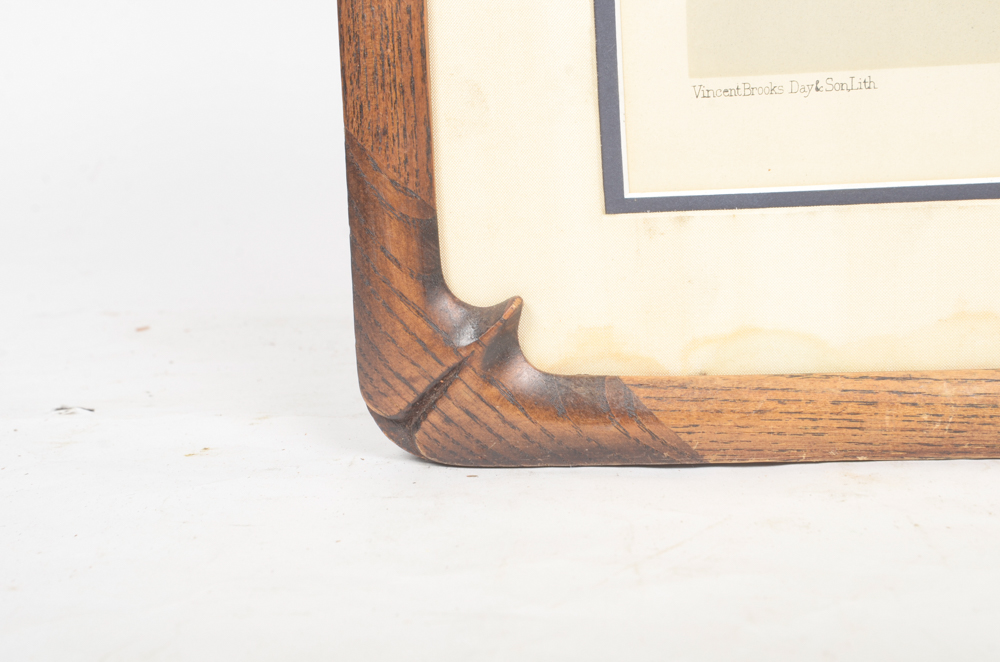 Group of Framed Vincent Brooks Day & Son Chromoithographs From Vanity Fair