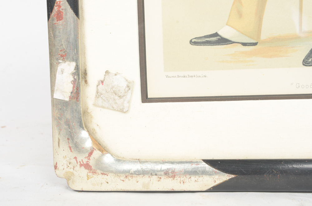 Group of Framed Vincent Brooks Day & Son Chromoithographs From Vanity Fair