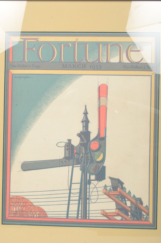 Collection of Framed "Fortune" Magazine Covers