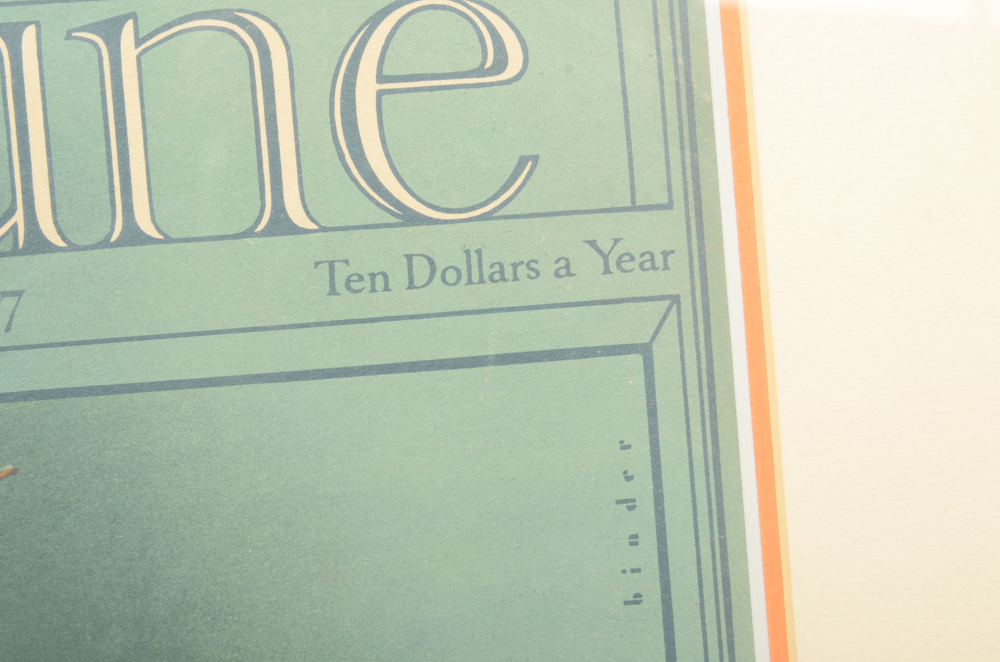 Collection of Framed "Fortune" Magazine Covers