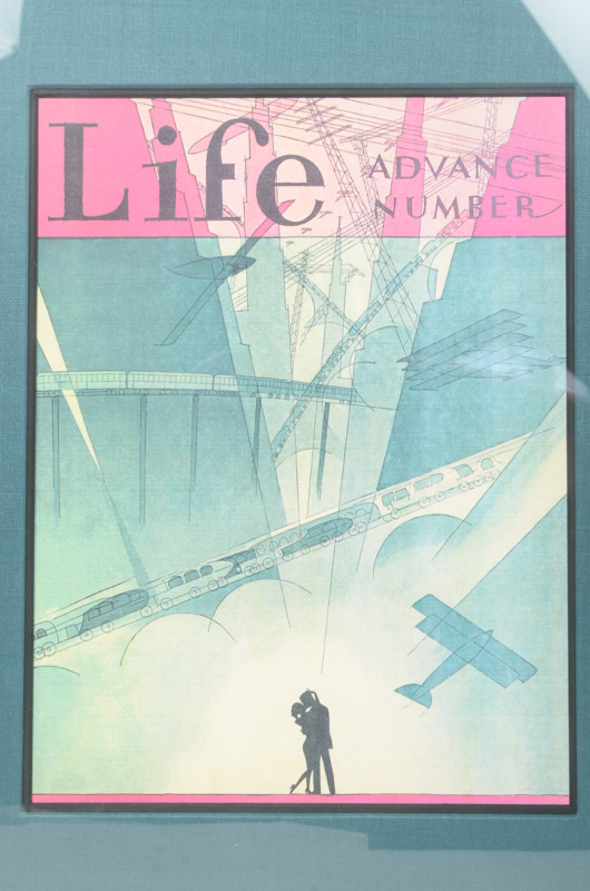 Pair of Framed Giclees After "Life" Magazine Covers
