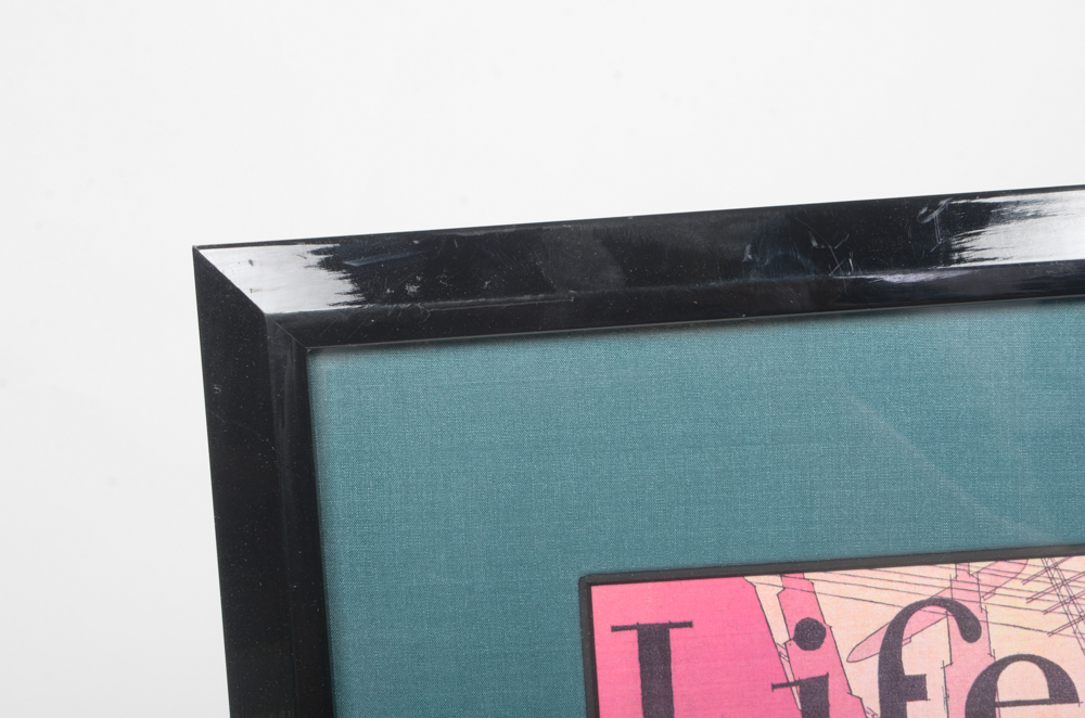 Pair of Framed Giclees After "Life" Magazine Covers