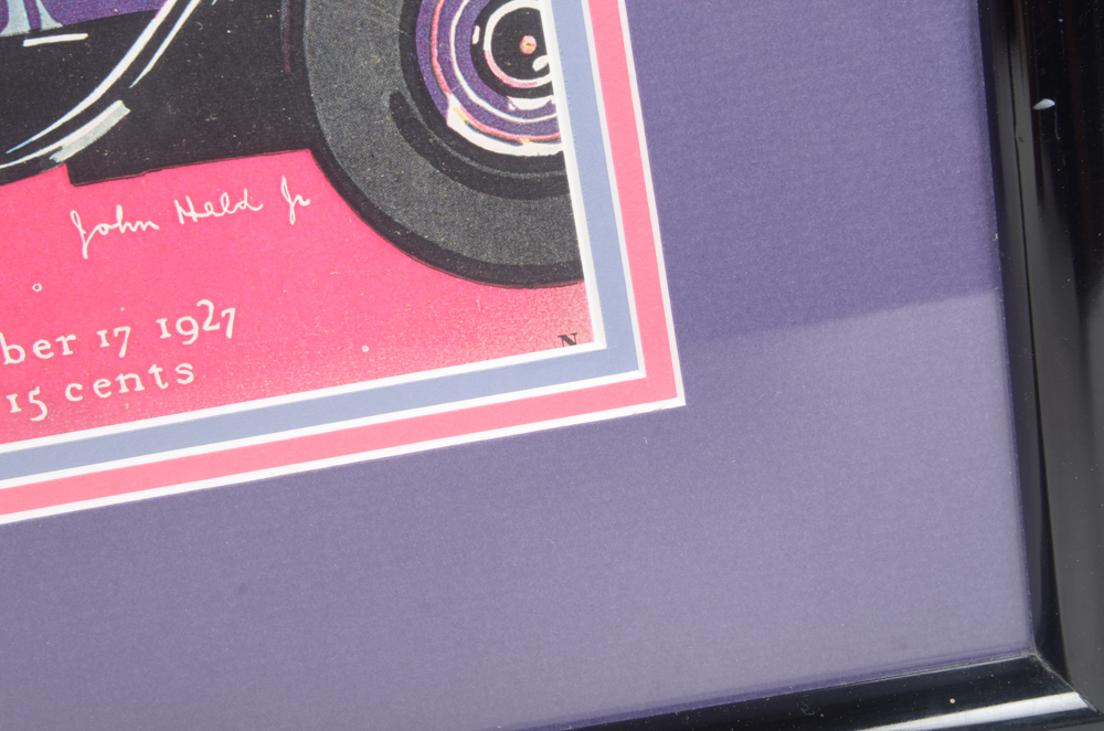 Pair of Framed Giclees After "Life" Magazine Covers