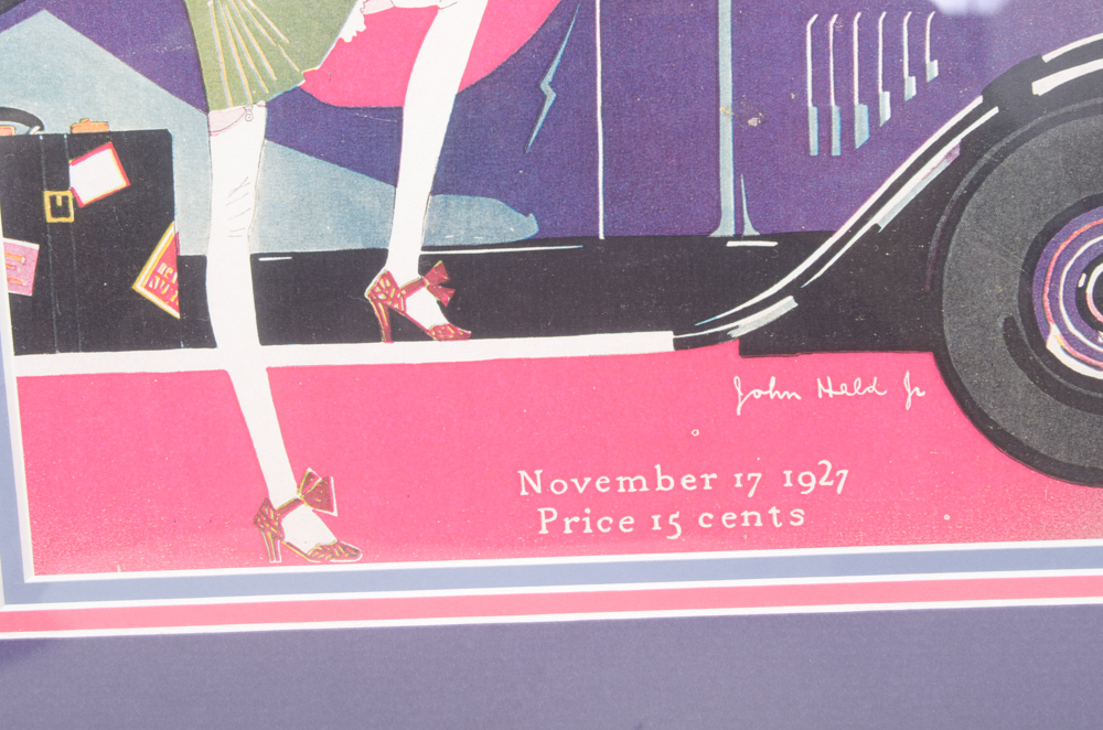 Pair of Framed Giclees After "Life" Magazine Covers