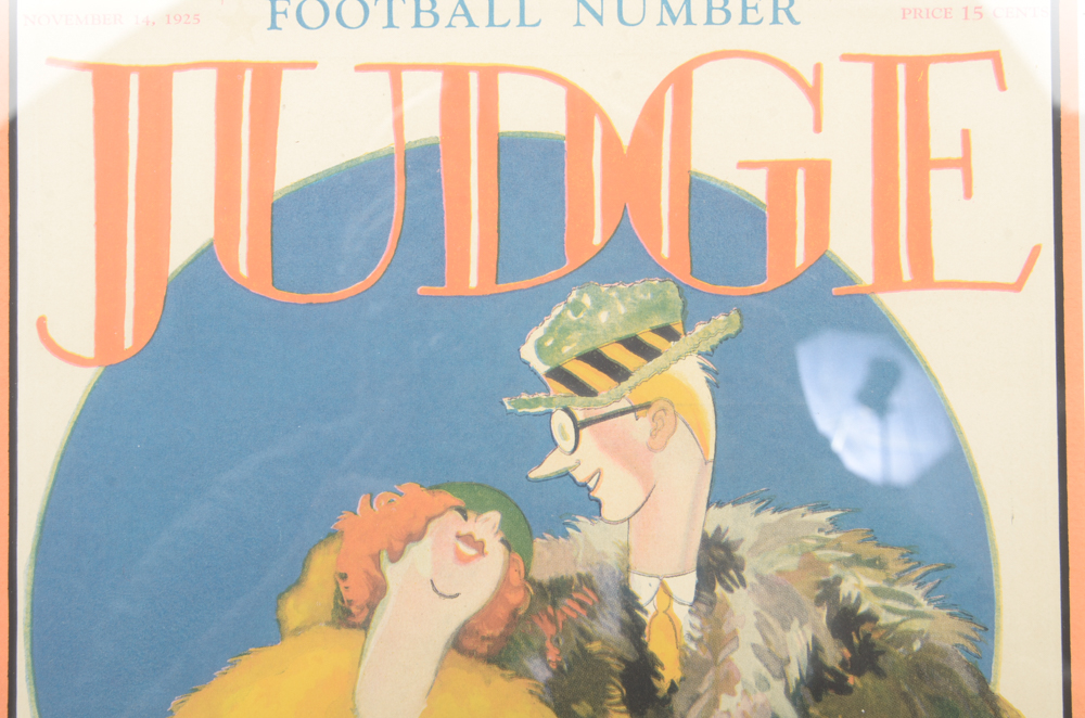 Pair of Vintage "Judge" Magazine Covers