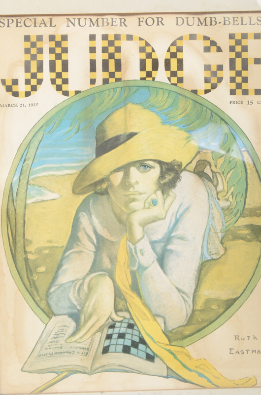 Pair of Vintage "Judge" Magazine Covers