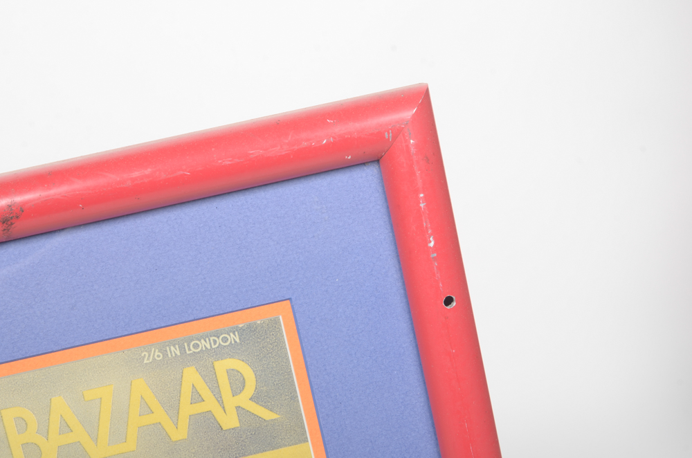 Collection of Framed "Harper's Bazaar" Magazine Covers