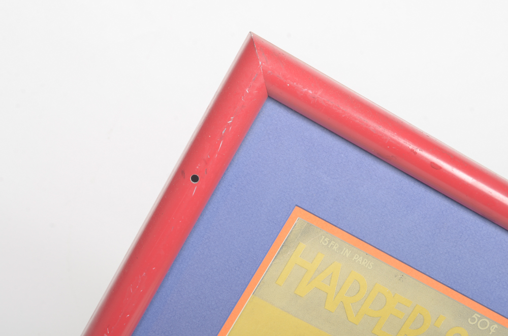 Collection of Framed "Harper's Bazaar" Magazine Covers