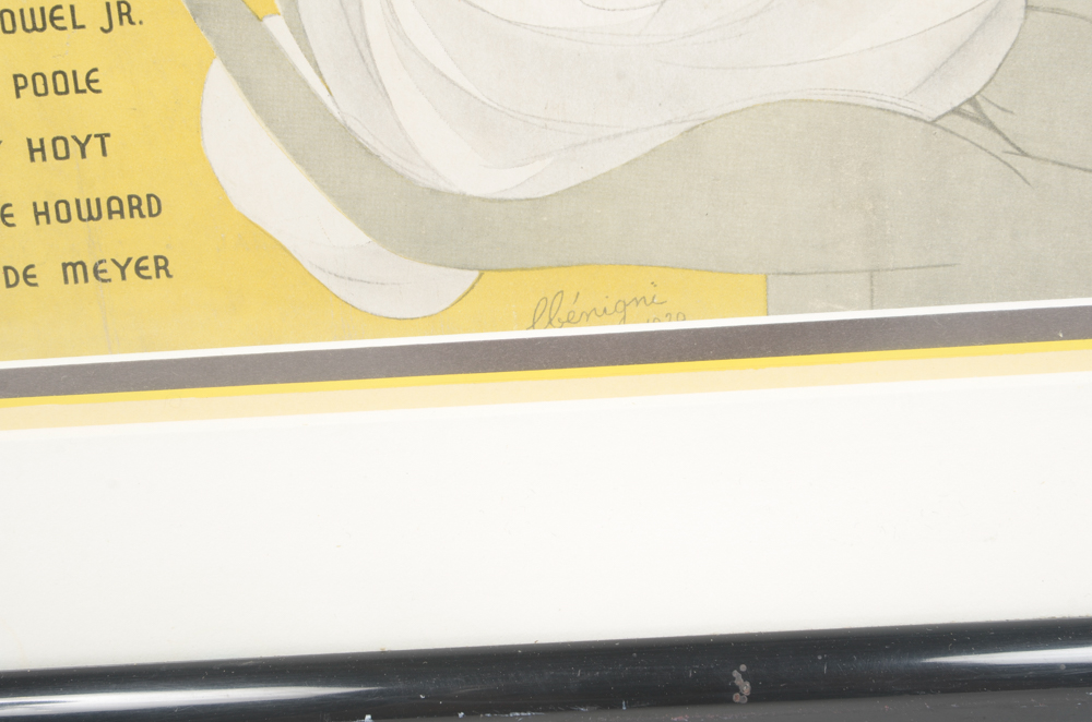 Collection of Framed "Harper's Bazaar" Magazine Covers