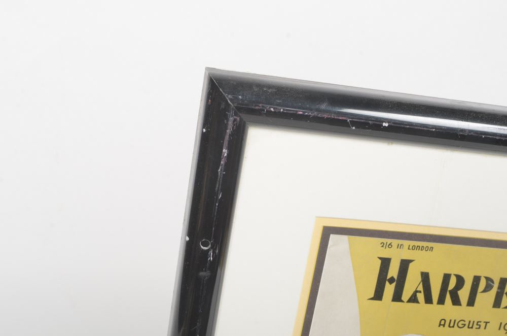 Collection of Framed "Harper's Bazaar" Magazine Covers