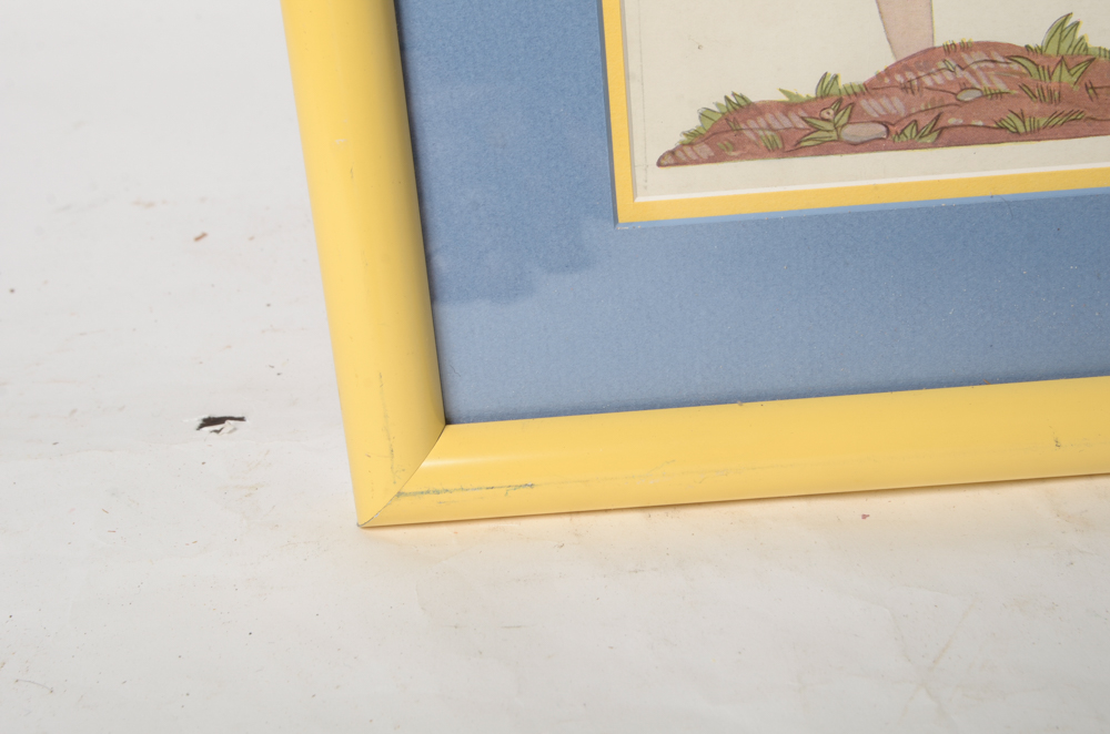 Pair of Vintage Prints After "Vogue" Magazine Covers