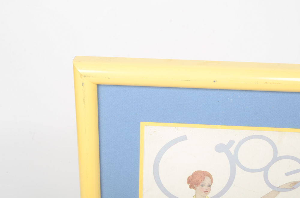 Pair of Vintage Prints After "Vogue" Magazine Covers