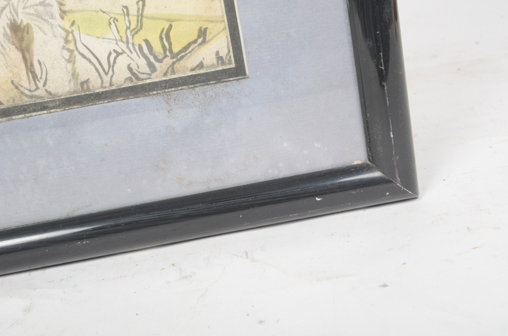 Pair of Vintage Prints After "Vogue" Magazine Covers