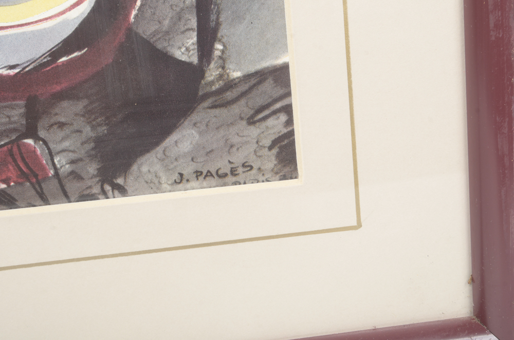 Pair of Framed Prints After "Vogue" Magazine Covers