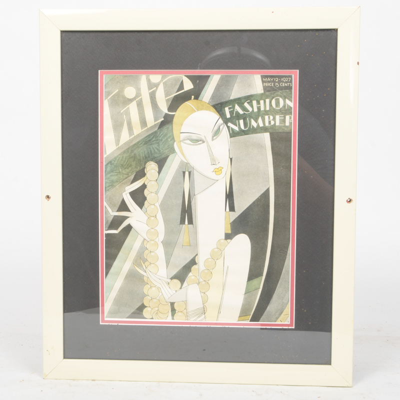 Collection of Framed "Life" Magazine Covers