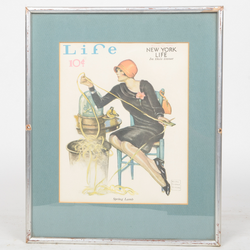 Collection of Framed "Life" Magazine Covers