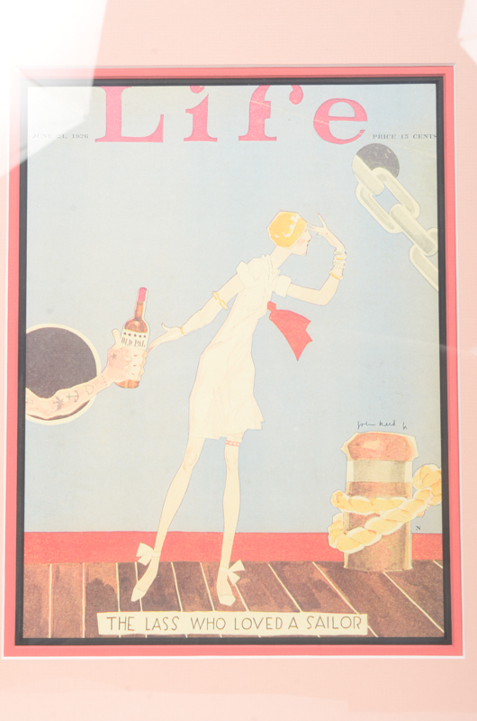 Collection of Framed "Life" Magazine Covers