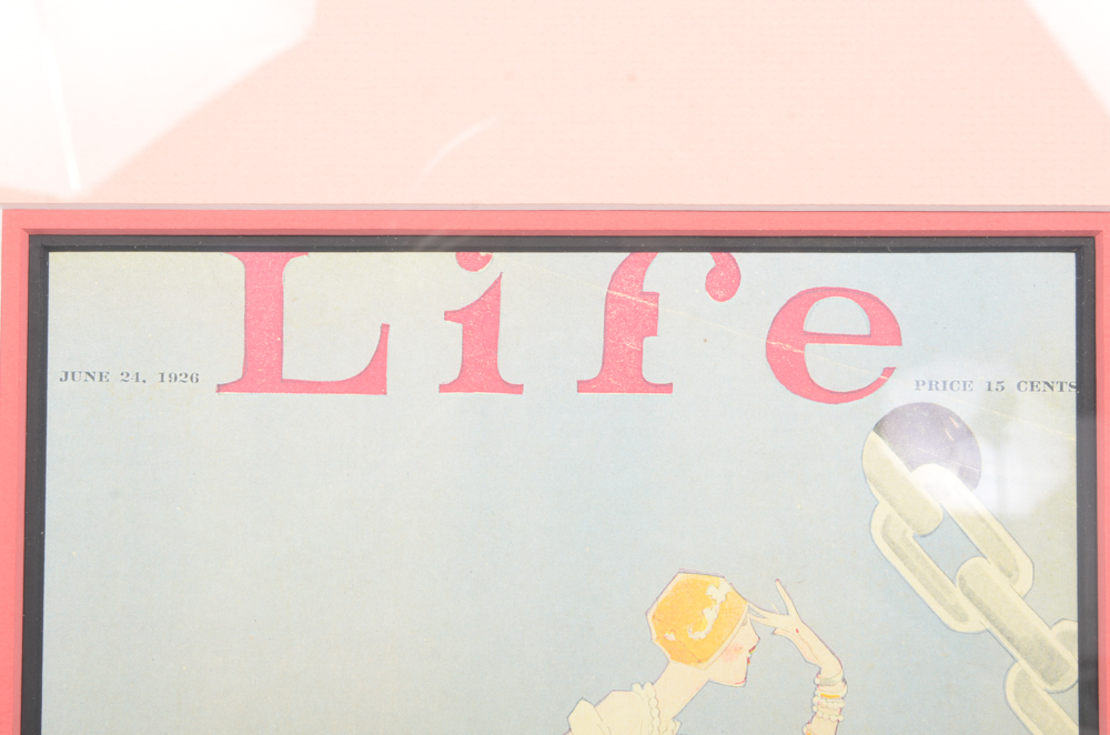 Collection of Framed "Life" Magazine Covers