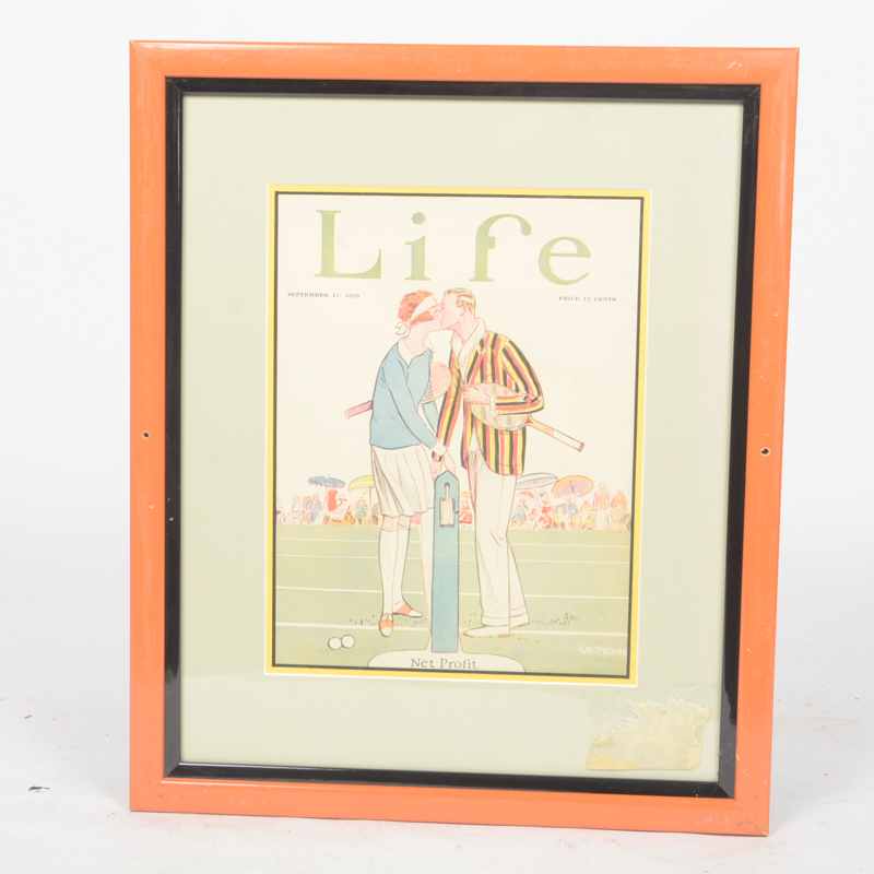 Collection of Framed "Life" Magazine Covers