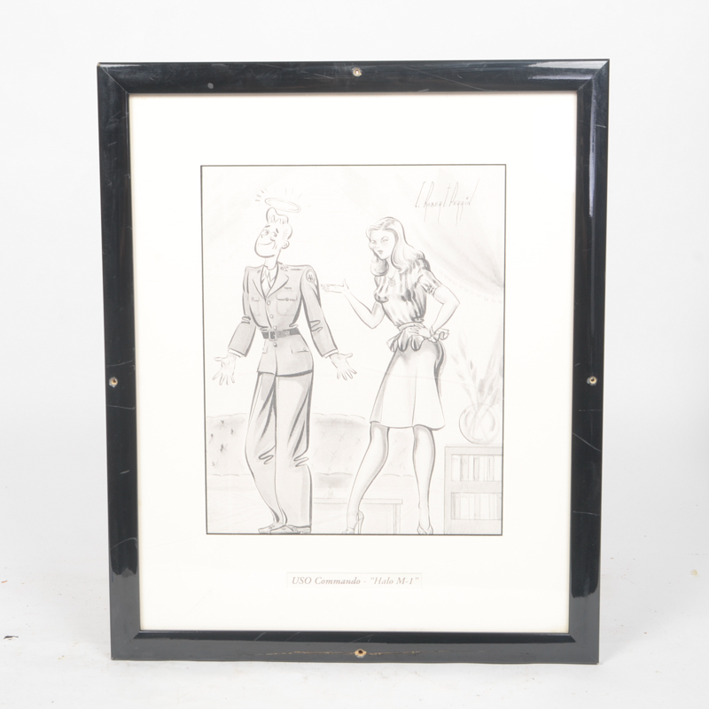 Set of Five Offset Lithographs After Charles Robert Perrin Illustrations