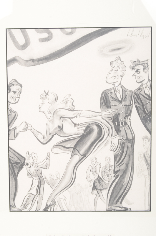 Set of Five Offset Lithographs After Charles Robert Perrin Illustrations