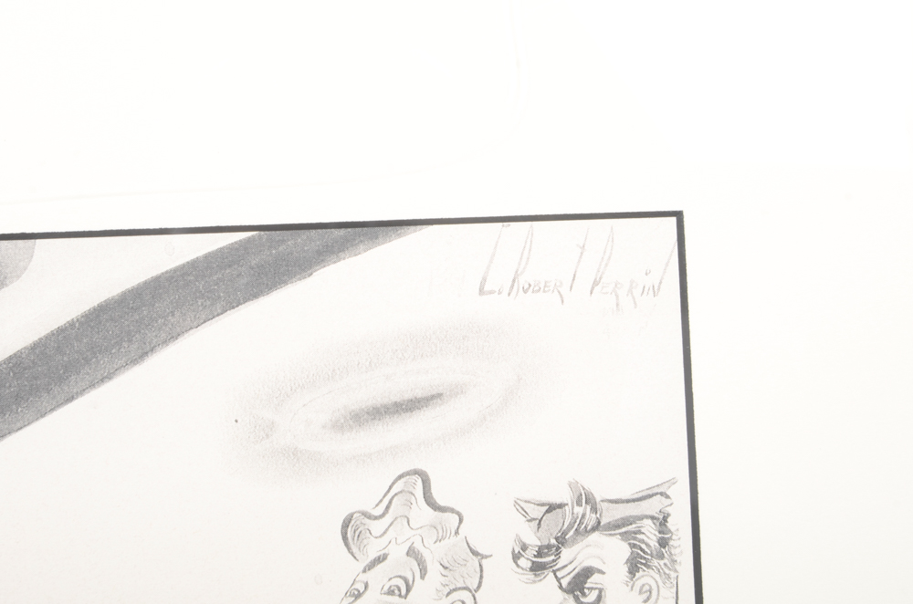 Set of Five Offset Lithographs After Charles Robert Perrin Illustrations