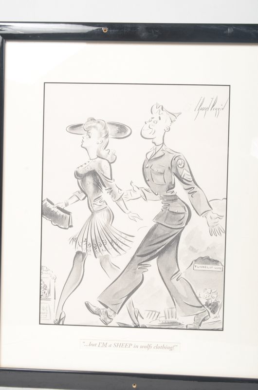 Set of Five Offset Lithographs After Charles Robert Perrin Illustrations