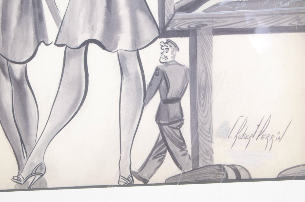 Collection of Offset Lithographs After Charles Robert Perrin Illustrations