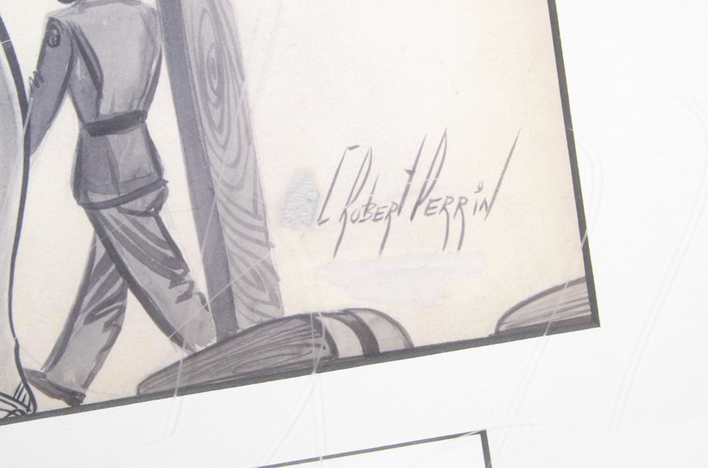 Collection of Offset Lithographs After Charles Robert Perrin Illustrations