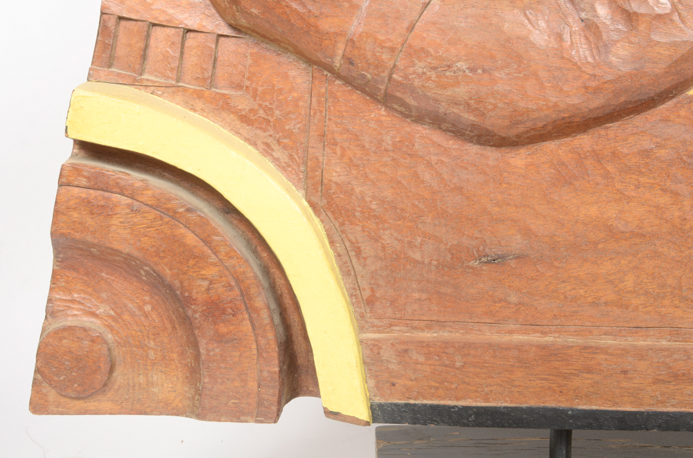 Hand Carved 1966 Cabbie of the Month Award