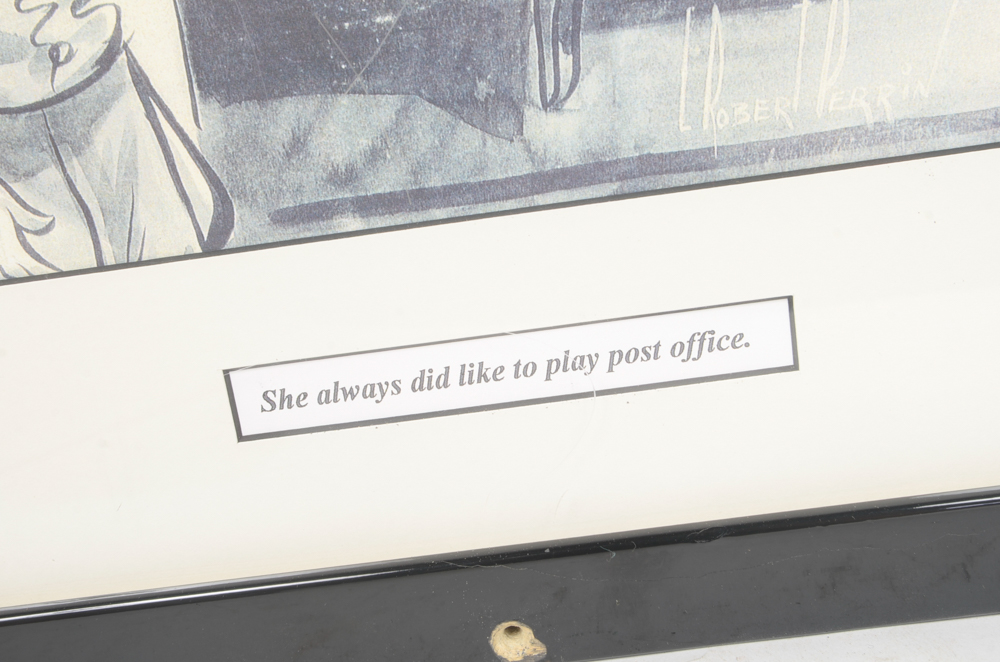 Collection of Offset Lithographs After Charles Robert Perrin Illustrations