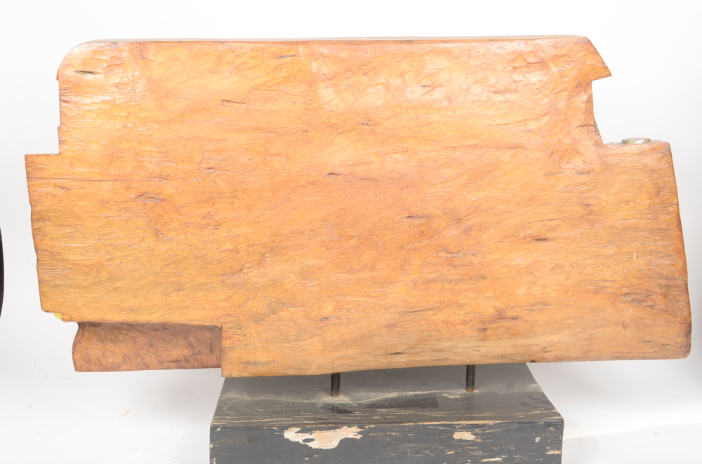 Hand Carved 1966 Cabbie of the Month Award