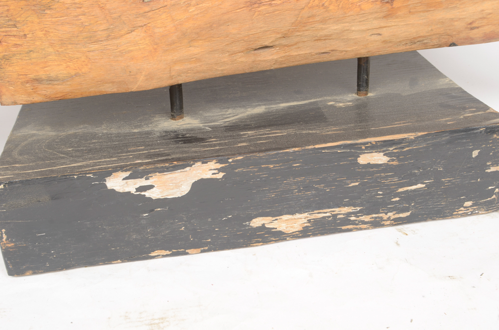 Hand Carved 1966 Cabbie of the Month Award