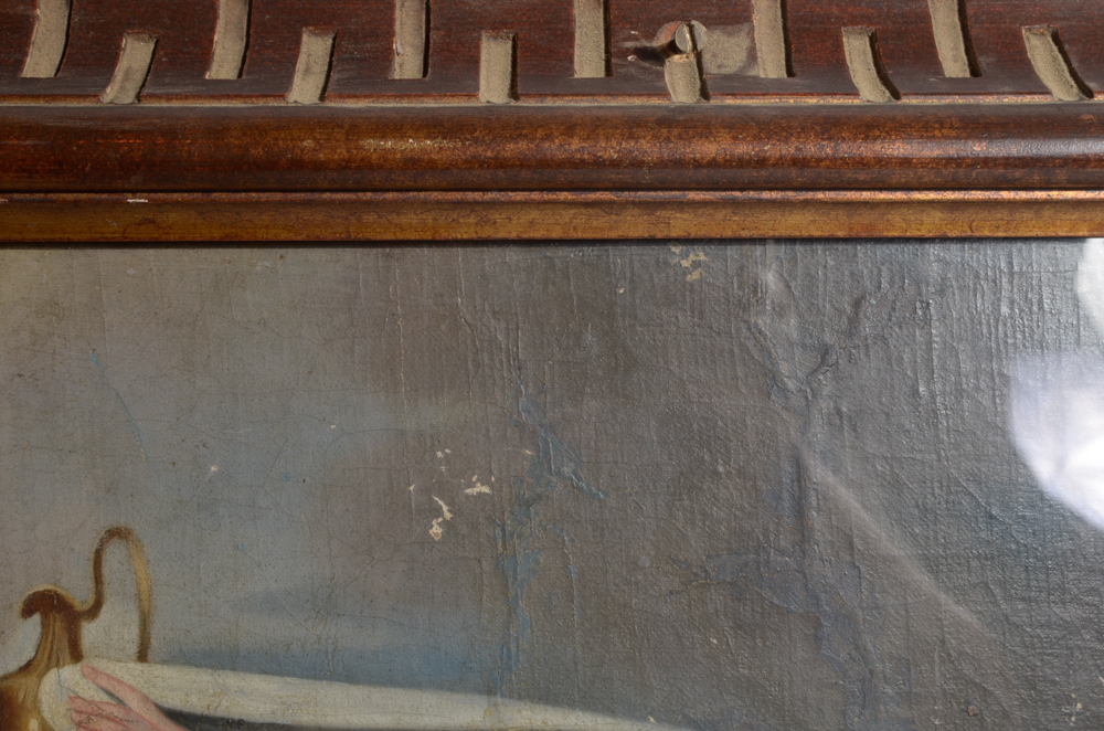 Oil Painting on Board of a Nymph