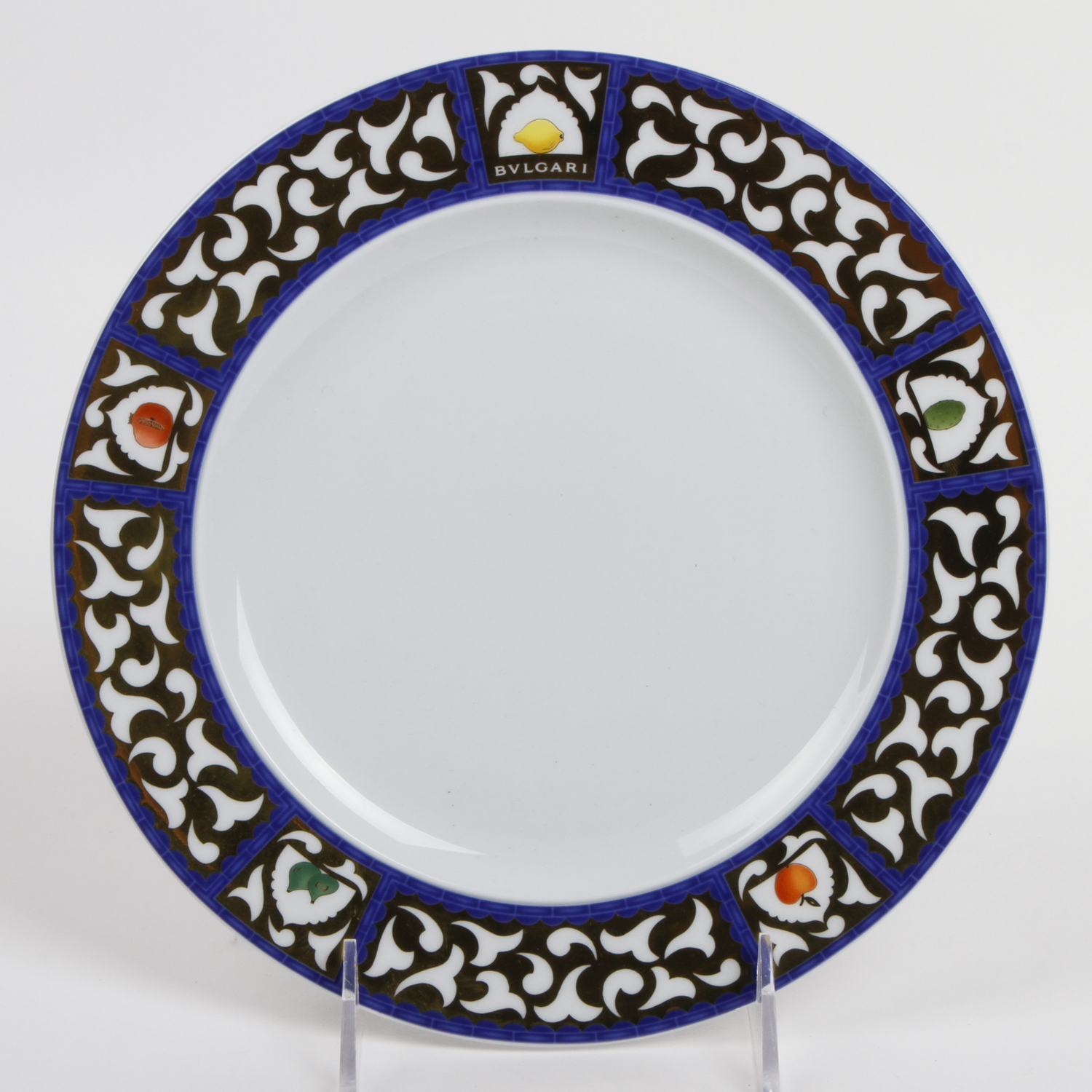 Rosenthal BVLGARI Fine Porcelain Plate "Frutta alla Finestra"