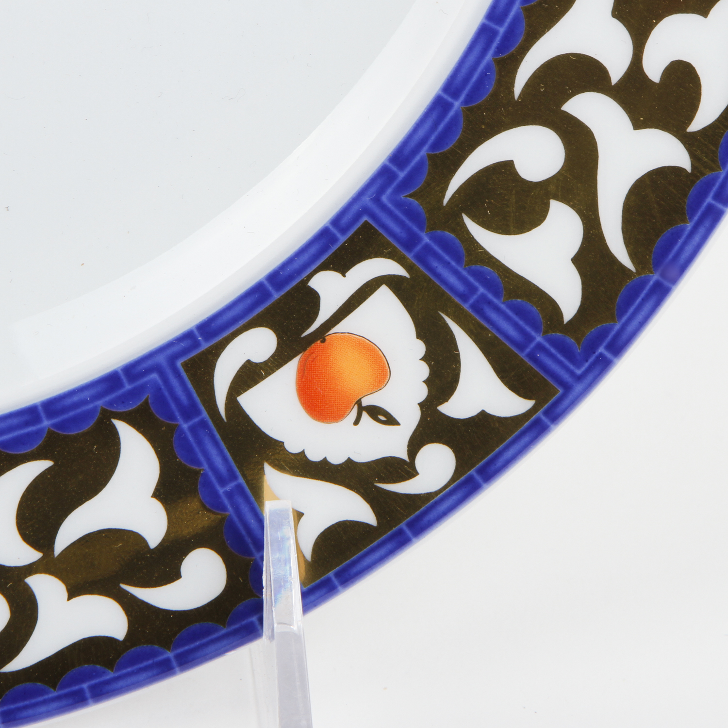 Rosenthal BVLGARI Fine Porcelain Plate "Frutta alla Finestra"