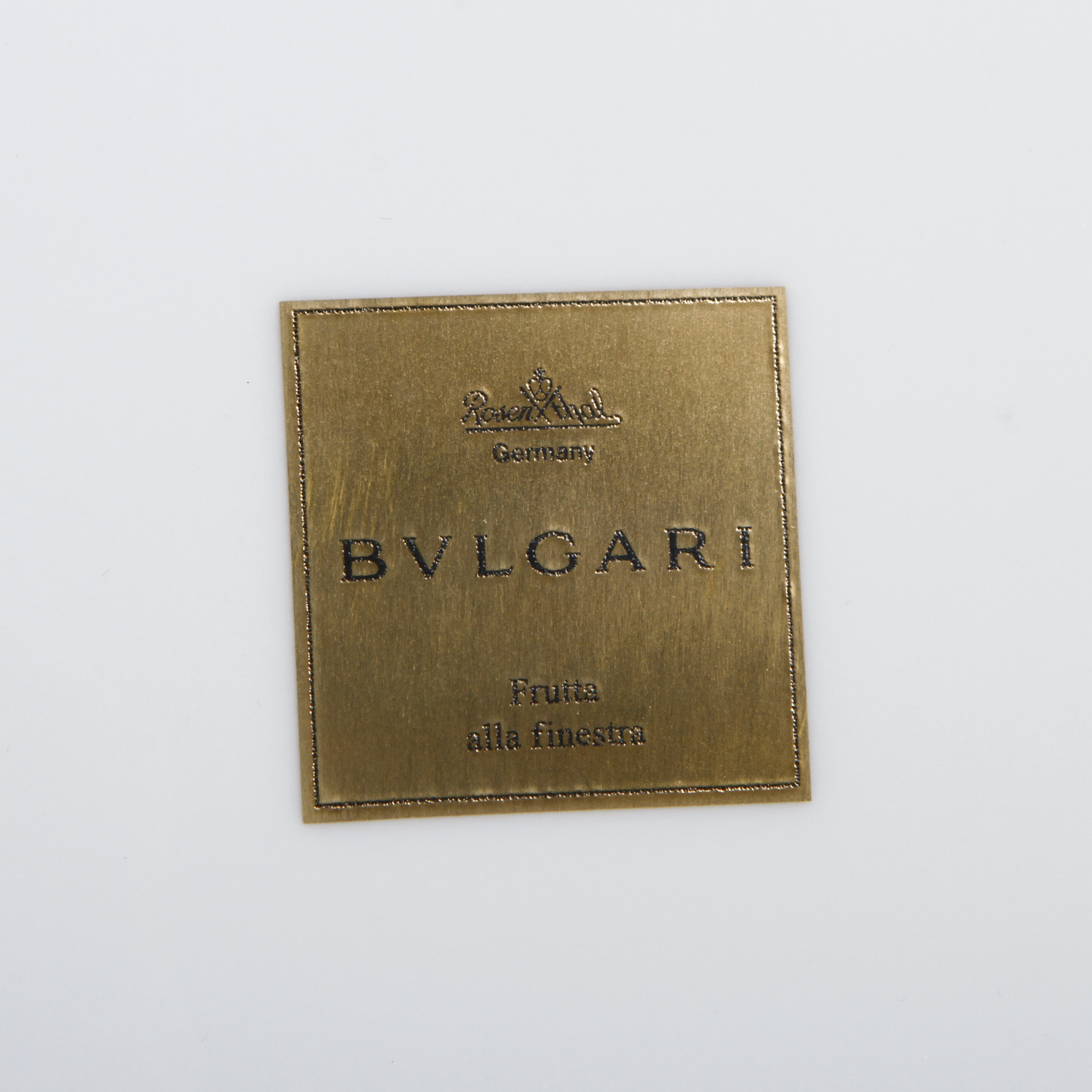 Rosenthal BVLGARI Fine Porcelain Plate "Frutta alla Finestra"