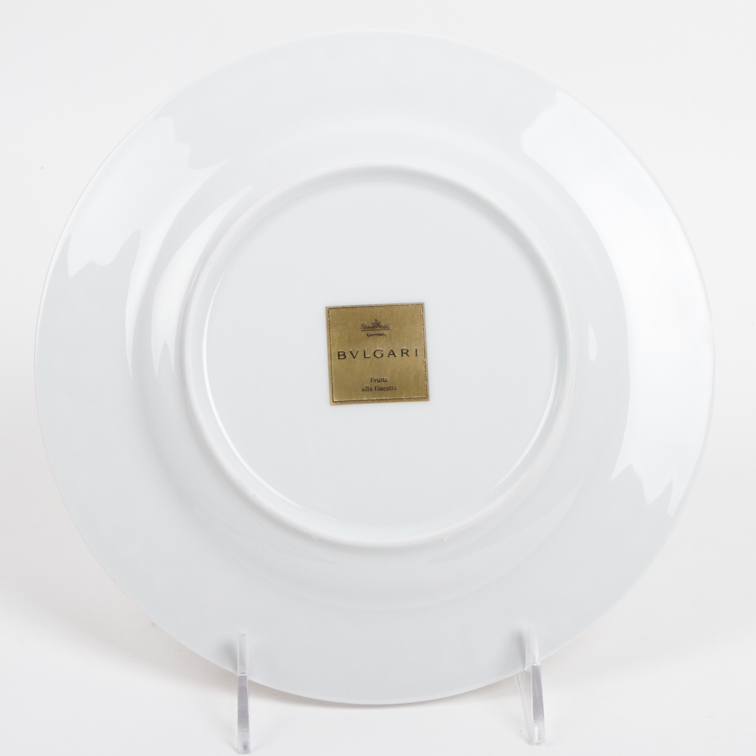 Rosenthal BVLGARI Fine Porcelain Plate "Frutta alla Finestra"