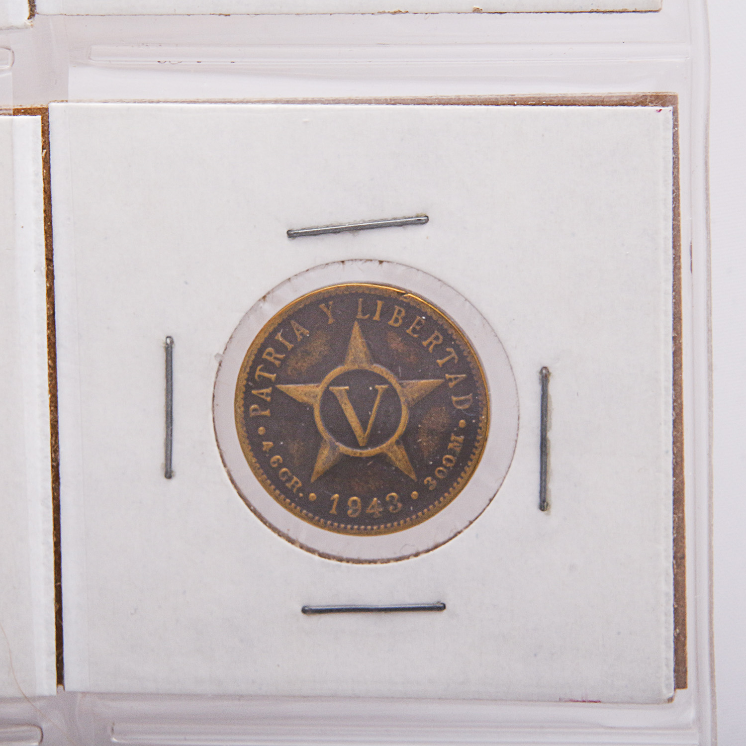 Coins from Costa Rica, El Salvador, Dominican Republic, Cuba and Costa Rica