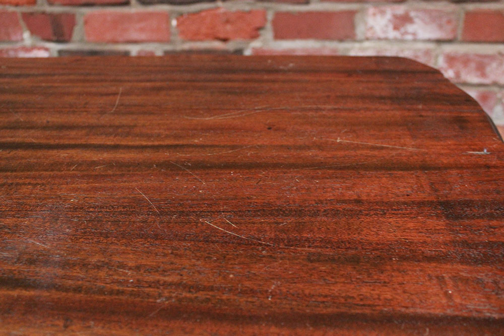 Vintage Trestle Base Library Table