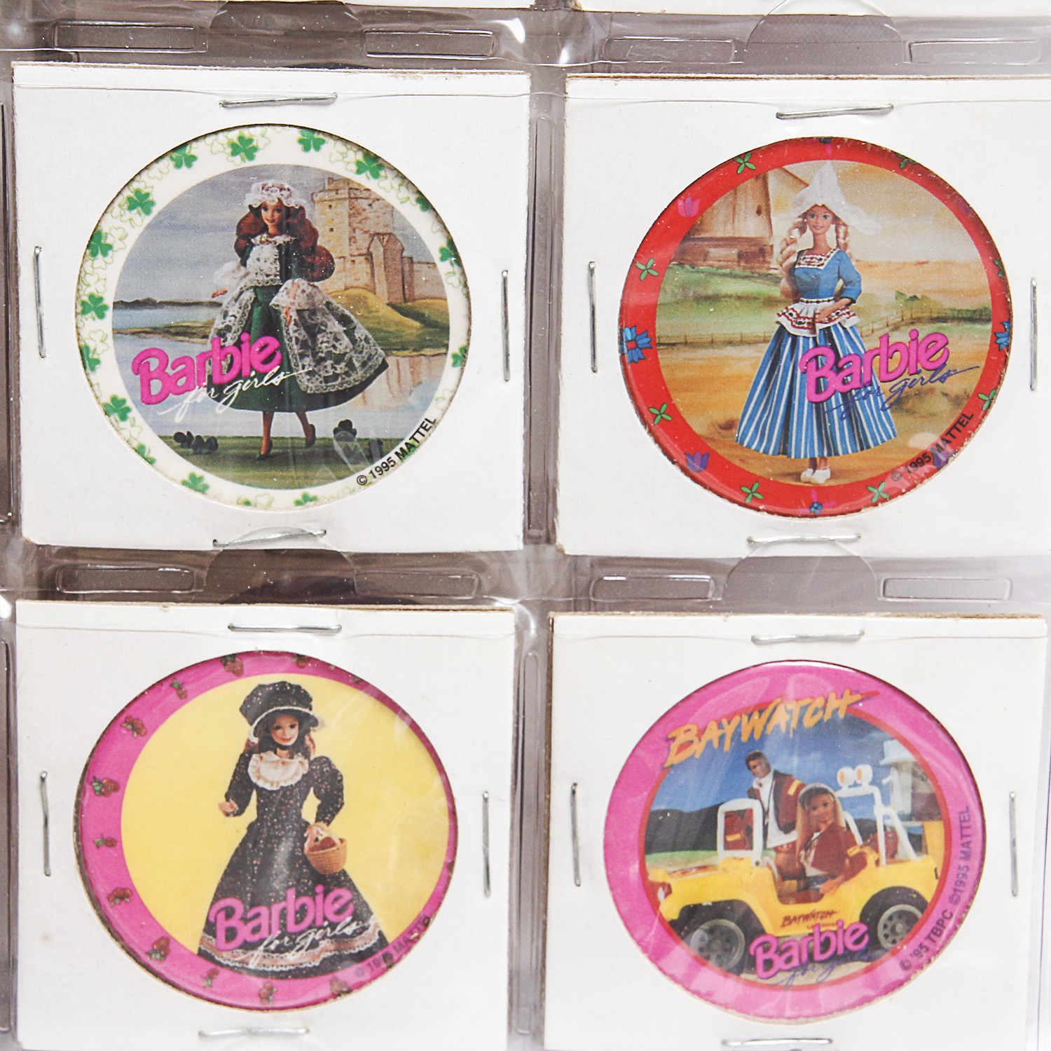 1990s Barbie Pogs