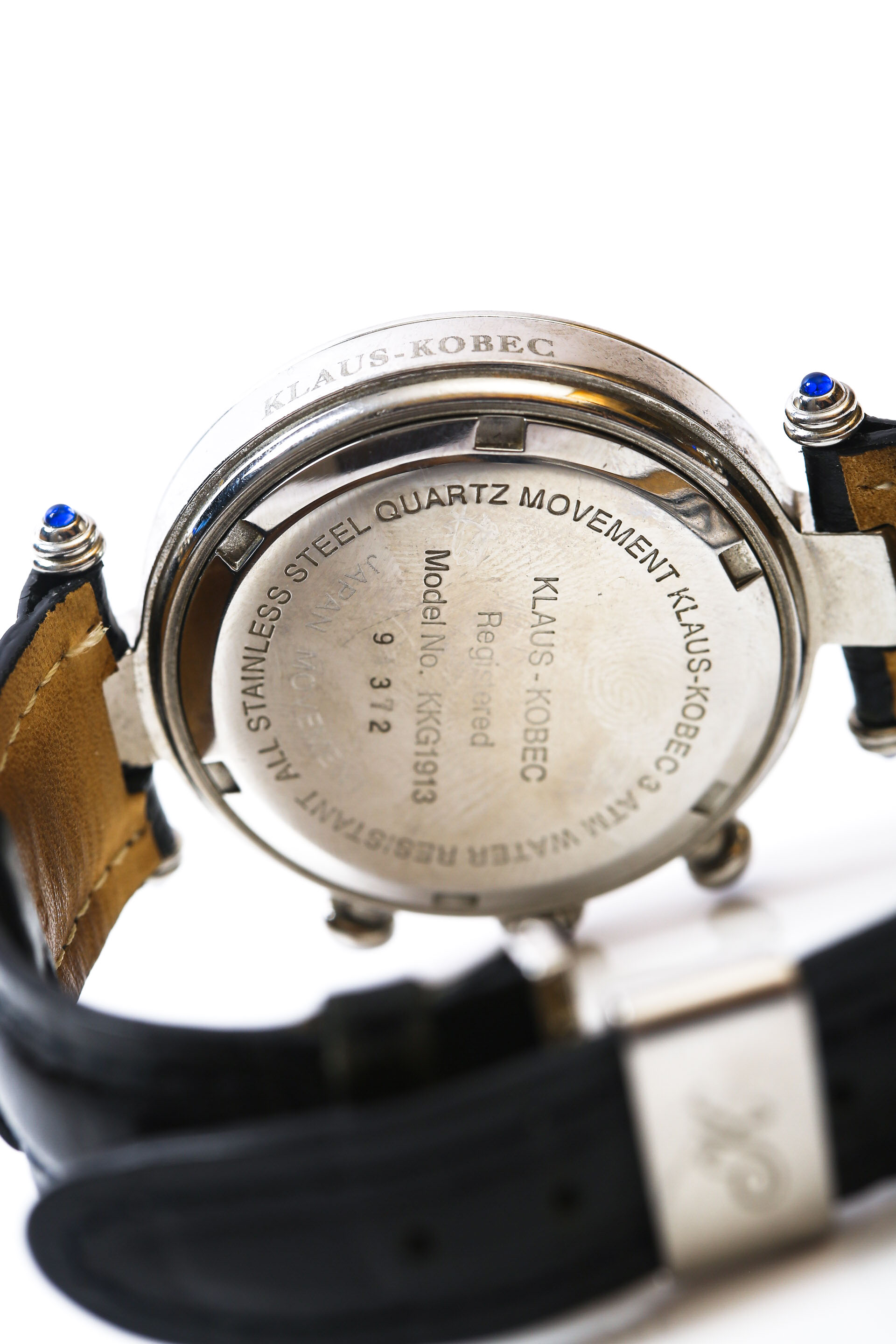 Klaus-Kobec Sports Watch with Cabochons