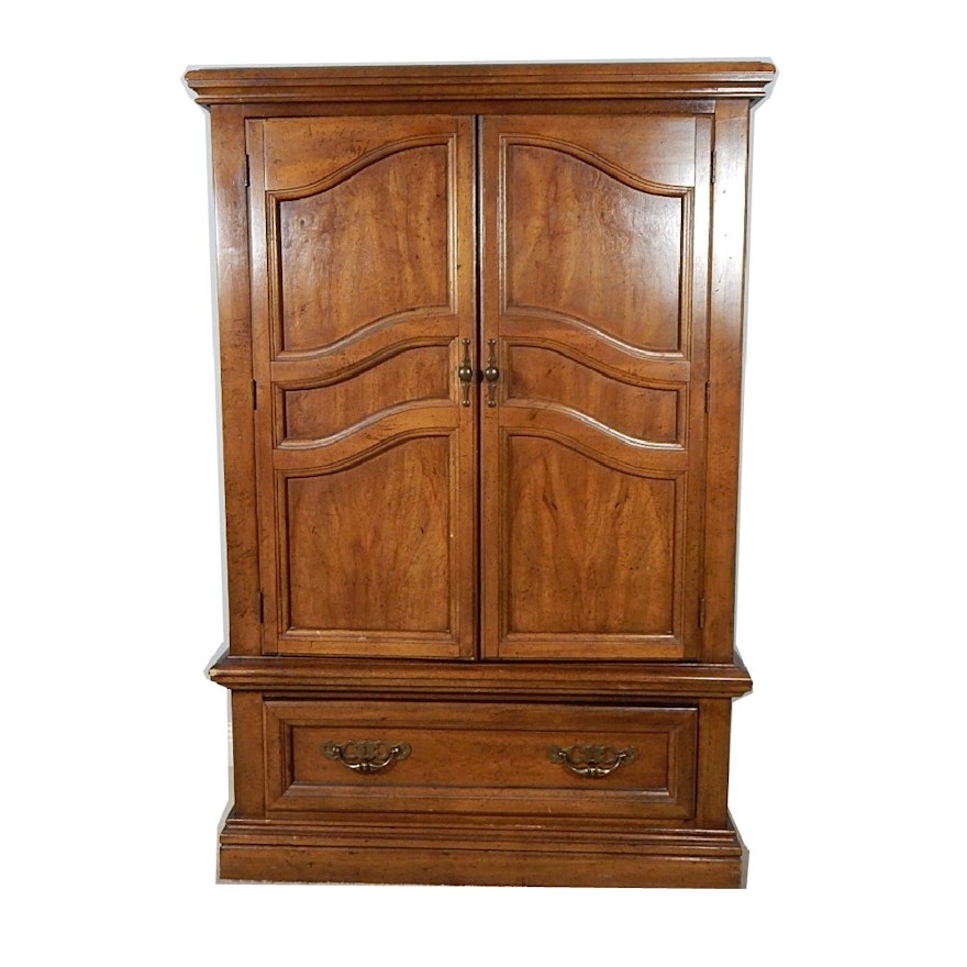 Vintage Walnut Armoire