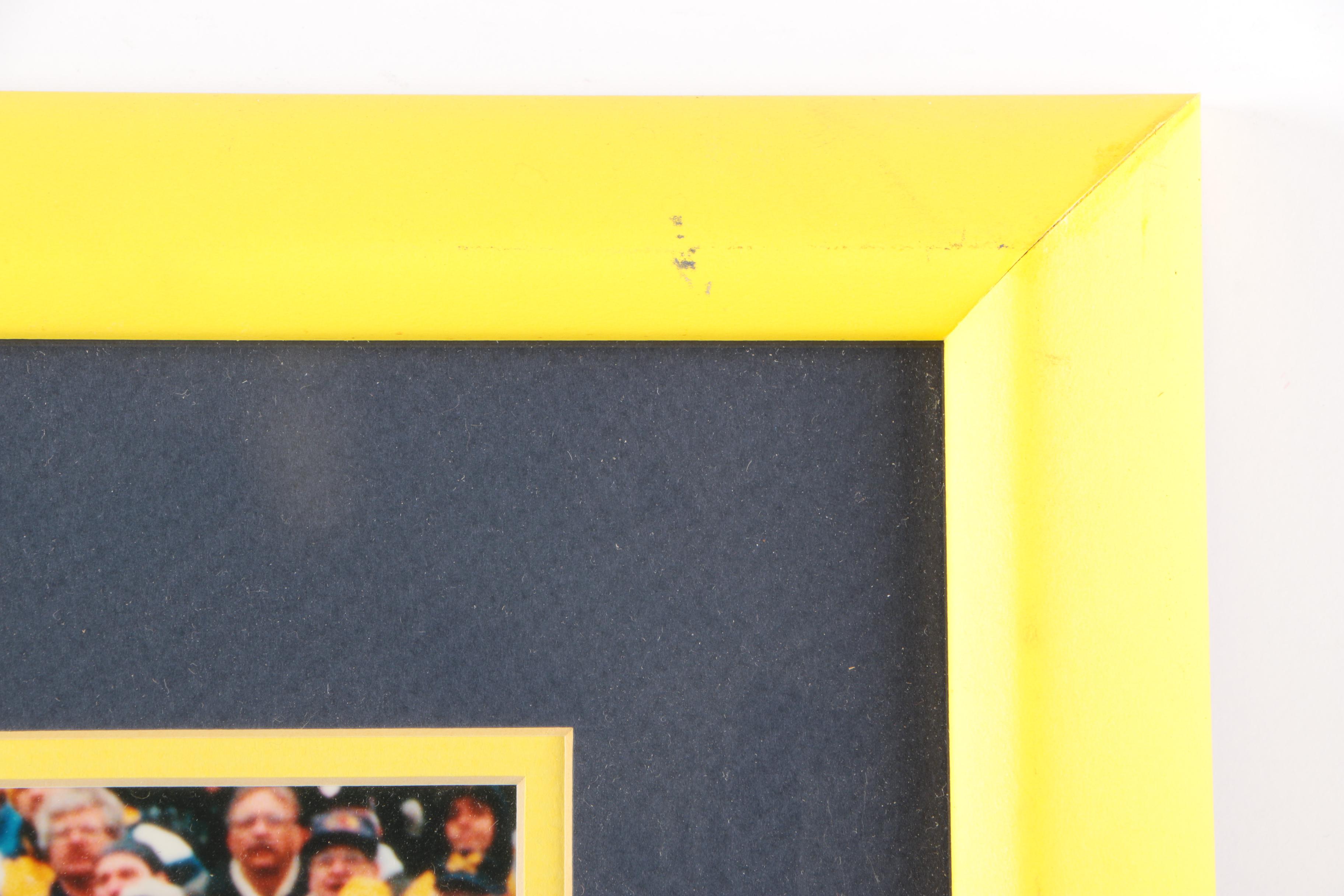 Michigan Wolverines and Ohio State Buckeyes Framed Photograph