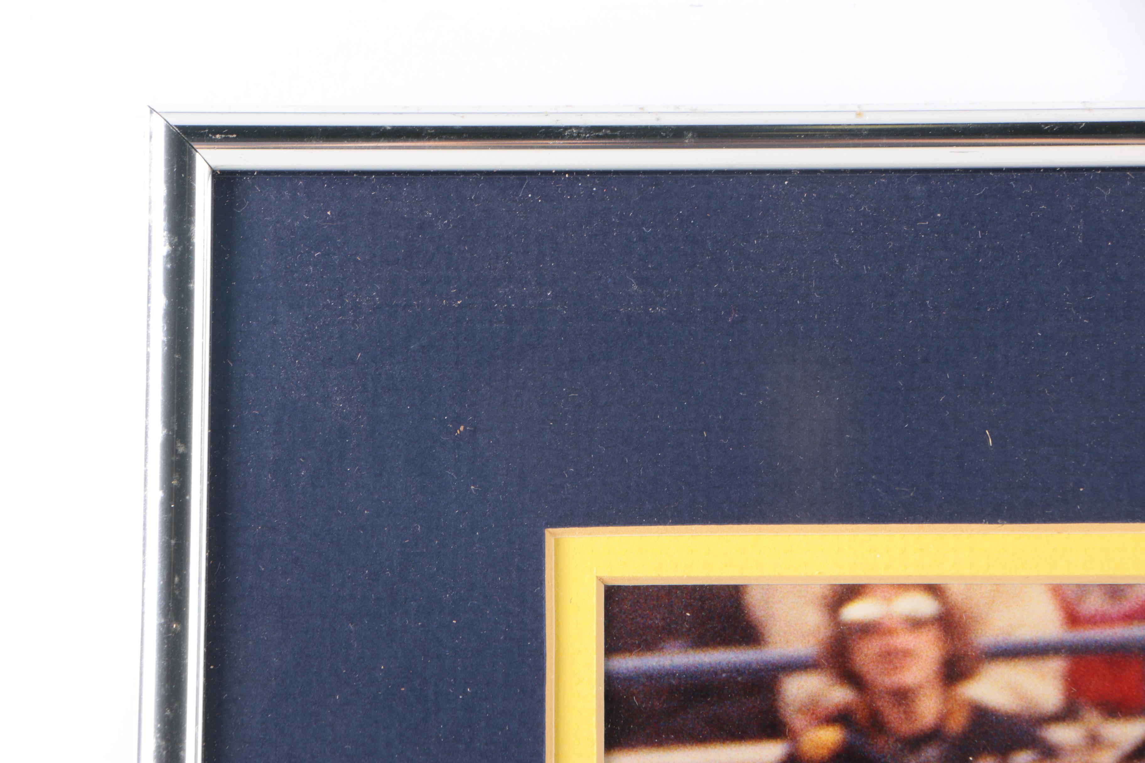Michigan Wolverines and Ohio State Buckeyes Framed Photograph