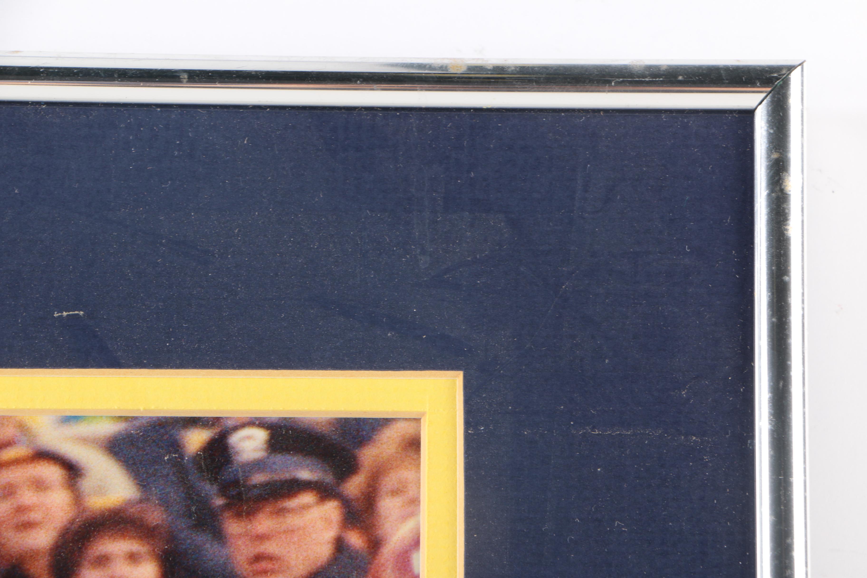 Michigan Wolverines and Ohio State Buckeyes Framed Photograph